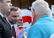 Prezydent RP Andrzej Duda w Busku-Zdroju. #4 
