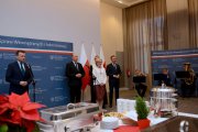 Spotkanie świąteczne ministra Mariusza Błaszczaka z wojewodami w Ministerstwie Administracji i Spraw Węwnętrznych w Warszawie. (fot. MSWIA) 