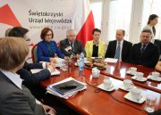 Konferencja prasowa wojewody.