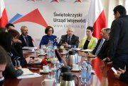 Konferencja prasowa wojewody.
