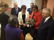 Wizyta wiceminister rodziny, pracy i polityki społecznej.