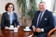 Spotkanie z wiceministrem. 