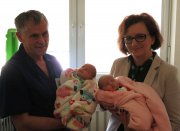 Wizyta w szpitalu (fot. Wojewódzki Szpital Zespolony w Kielcach). 