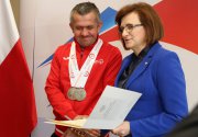 Sportowa delegacja u wojewody 