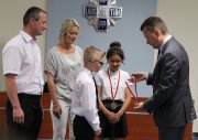 Jedne z pierwszych medali minister wręczył w Kielcach w czerwcu 2016 r.