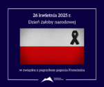 W sobotę dzień żałoby narodowej